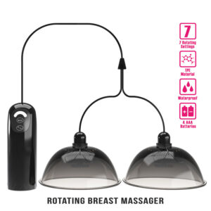 Pretty Love — Nipple Suckers, Black — Nipple Toys