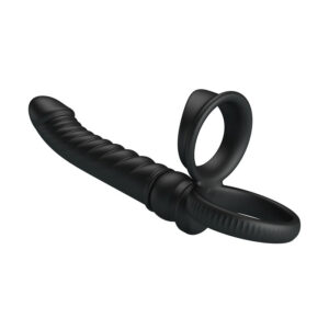 Pretty Love Merritt — Anal Vibrator, Silicone, Black — view 3
