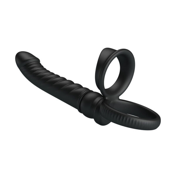 Pretty Love Merritt — Anal Vibrator, Silicone, Black — view 3