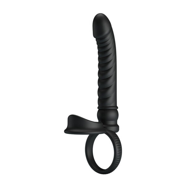 Pretty Love Merritt — Anal Vibrator, Silicone, Black — view 7