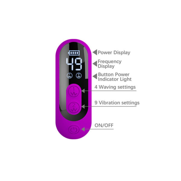 Pretty Love Yalanda — Rabbit Vibrator, Rechargeable, Purple — Rabbit Vibrators — view 6
