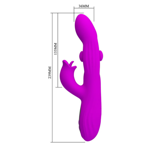 Pretty Love Yalanda — Rabbit Vibrator, Rechargeable, Purple — Rabbit Vibrators — view 5