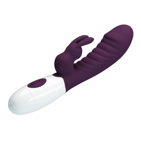 Pretty Love Naughty Bunny — Rabbit Vibrator, Silicone, Purple — Rabbit Vibrators — view 7