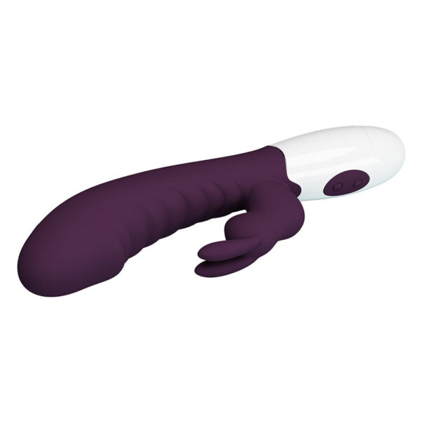 Pretty Love Naughty Bunny — Rabbit Vibrator, Silicone, Purple — Rabbit Vibrators — view 8
