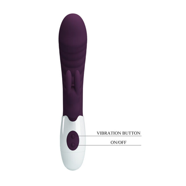 Pretty Love Naughty Bunny — Rabbit Vibrator, Silicone, Purple — Rabbit Vibrators — view 3