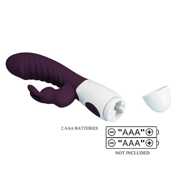 Pretty Love Naughty Bunny — Rabbit Vibrator, Silicone, Purple — Rabbit Vibrators — view 4