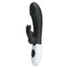 Pretty Love Naughty Bunny — Rabbit Vibrator, Silicone, Black — Rabbit Vibrators