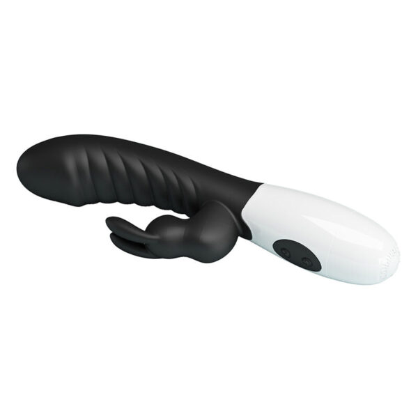 Pretty Love Naughty Bunny — Rabbit Vibrator, Silicone, Black — Rabbit Vibrators — view 10