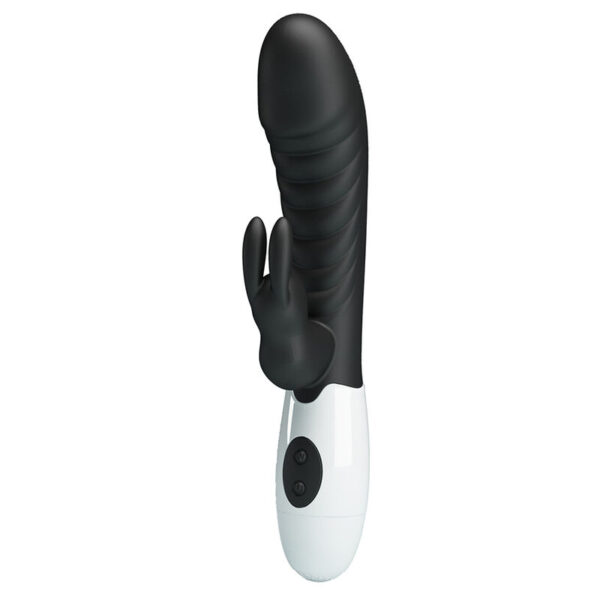 Pretty Love Naughty Bunny — Rabbit Vibrator, Silicone, Black — Rabbit Vibrators — view 3