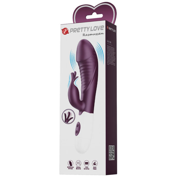 Pretty Love Rogue Muse — Rabbit Vibrator, Silicone, Purple — Rabbit Vibrators — view 2