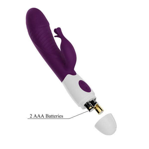 Pretty Love Rogue Muse — Rabbit Vibrator, Silicone, Purple — Rabbit Vibrators — view 5