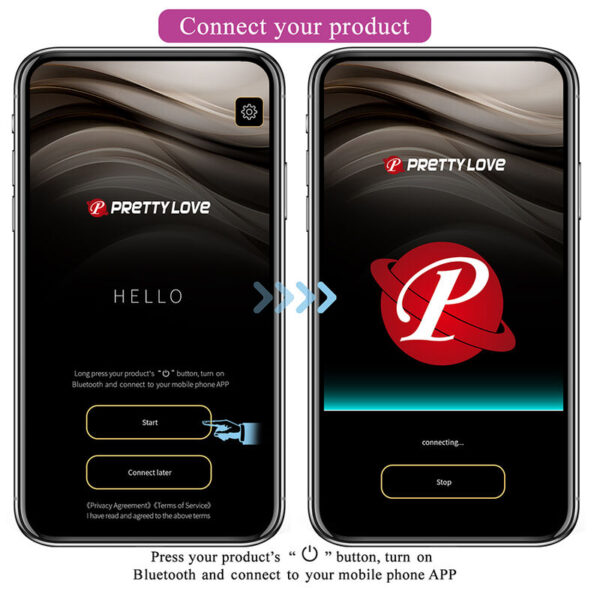 Pretty Love Klay — Thrusting Vibrator, App-Controlled, Purple — App-Controlled Sex Toys — view 9