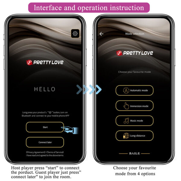 Pretty Love Klay — Thrusting Vibrator, App-Controlled, Purple — App-Controlled Sex Toys — view 10