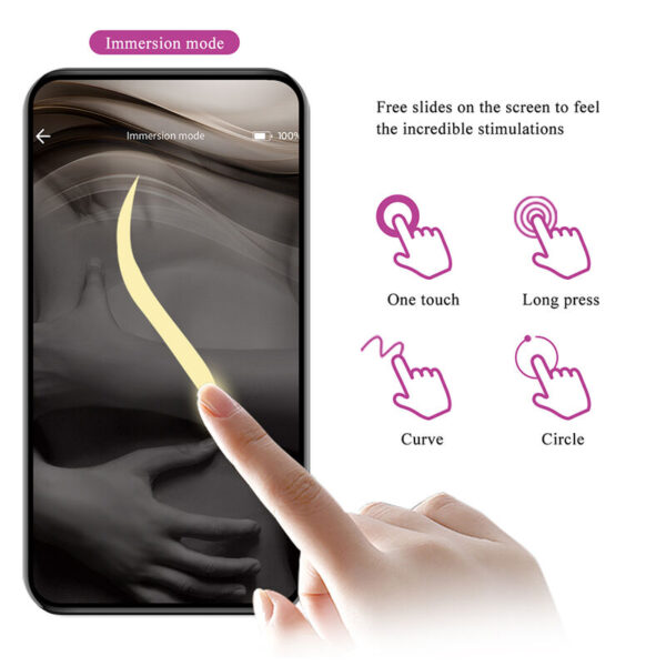 Pretty Love Klay — Thrusting Vibrator, App-Controlled, Purple — App-Controlled Sex Toys — view 15