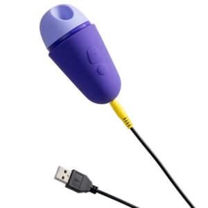 Romp Free X — Air Pulse Stimulator, Rechargeable, Purple — Clitoral Stimulators — view 4