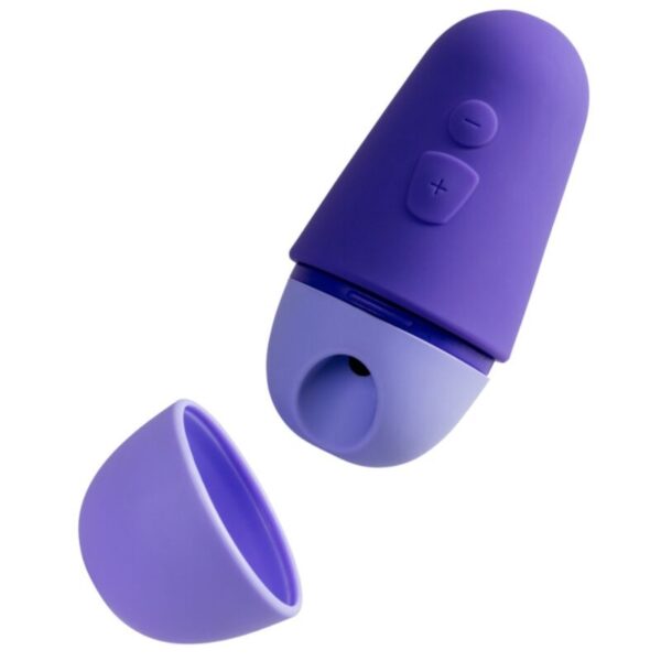 Romp Free X — Air Pulse Stimulator, Rechargeable, Purple — Clitoral Stimulators