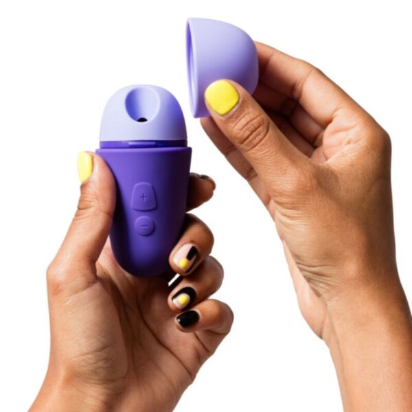 Romp Free X — Air Pulse Stimulator, Rechargeable, Purple — Clitoral Stimulators — view 2