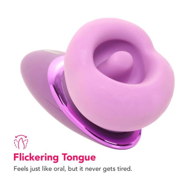 Fantasy for Her Pleasure Sucker — Vibrator, Rechargeable, Purple — Clitoral Stimulators — view 5