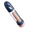 Pump Worx Max Boost Pro Flow — Penis Pump, Rechargeable, Blue — Penis Accessories