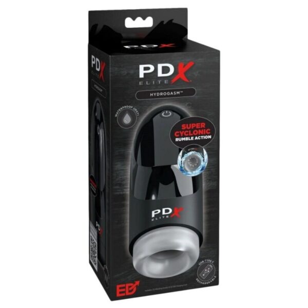 PDX Elite Hydrogasm Cyclonic — Stroker, Rechargeable — Automatic Masturbators — view 3