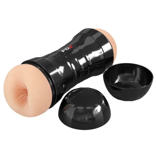 PDX Extreme Flip-A-Pussy Over — Male Masturbator, Reversible — Manual Strokers — view 2