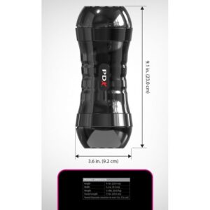 PDX Extreme Flip-A-Pussy Over — Male Masturbator, Reversible — Manual Strokers — view 4