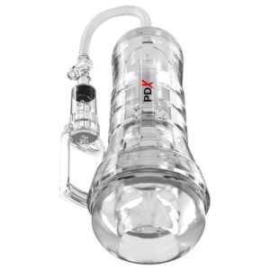 PDX Elite ViewTube Vac XXL — Male Masturbator, Transparent — Male Masturbators