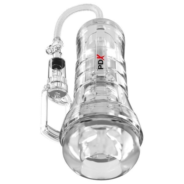 PDX Elite ViewTube Vac XXL — Male Masturbator, Transparent — Male Masturbators
