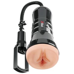 PDX Extreme Super Sucker — Male Masturbator, XXL, Light — Manual Strokers
