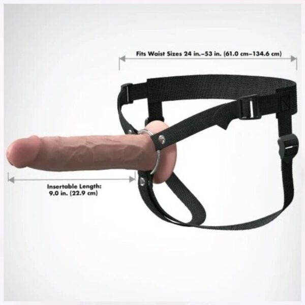Fantasy X-Tensions Elite — Hollow Strap-On, 24.1 cm — Anal — view 5