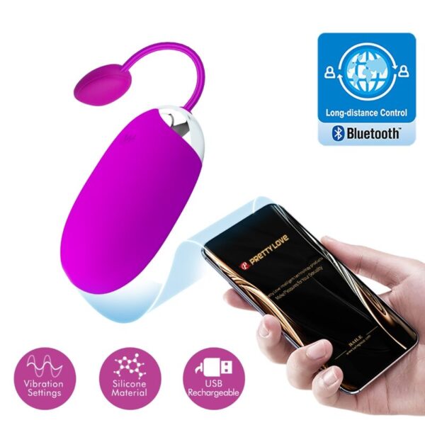 Pretty Love Abner — Vibrating Egg, App-Controlled — App-Controlled Sex Toys — view 9