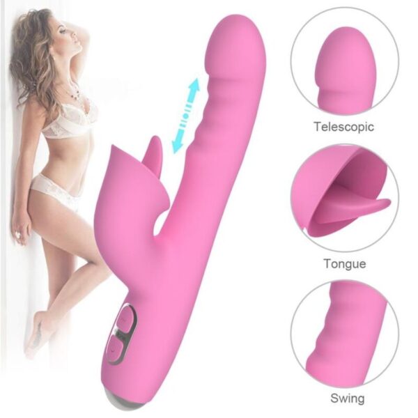 Nalone T-May — Rabbit Vibrator, Pink — Rabbit Vibrators — view 10