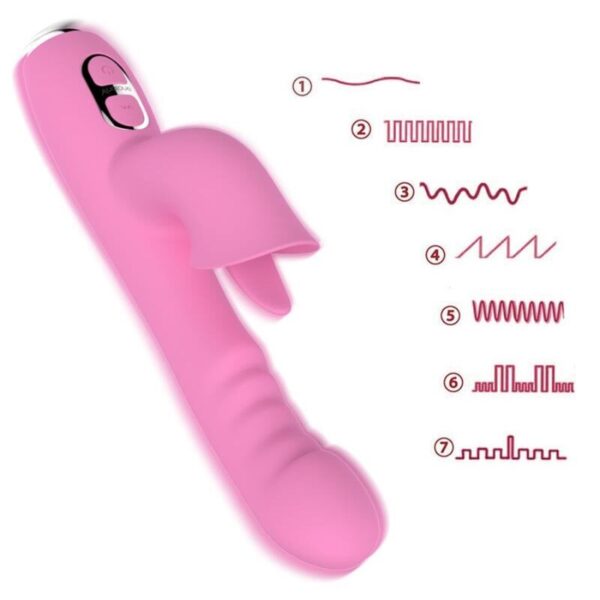 Nalone T-May — Rabbit Vibrator, Pink — Rabbit Vibrators — view 9