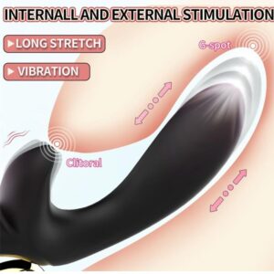 Nalone Lulu Vibe — Rabbit Vibrator, Black — Rabbit Vibrators — view 4