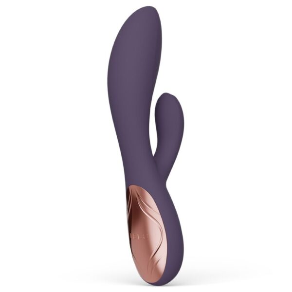 LELO Ina Thrust — Thrusting Vibrator, Waterproof, Purple — Rabbit Vibrators — view 2
