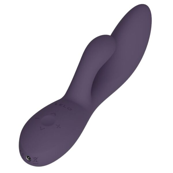LELO Ina Thrust — Thrusting Vibrator, Waterproof, Purple — Rabbit Vibrators — view 5