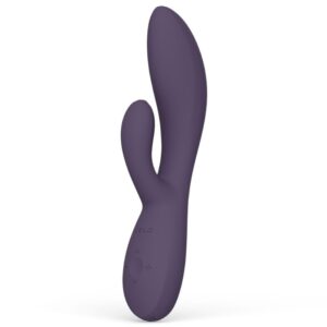 LELO Ina Thrust — Thrusting Vibrator, Waterproof, Purple — Rabbit Vibrators — view 4
