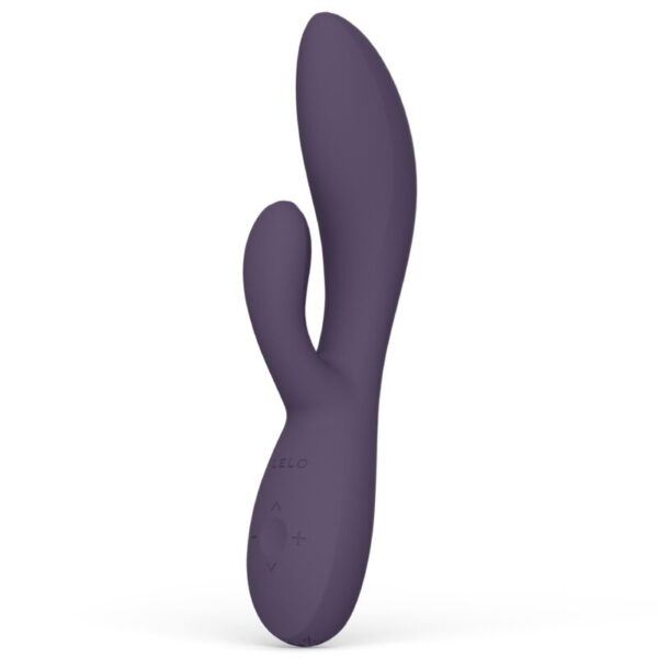LELO Ina Thrust — Thrusting Vibrator, Waterproof, Purple — Rabbit Vibrators — view 4