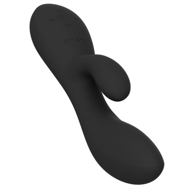 LELO Ina Thrust — Thrusting Vibrator, Waterproof, Black — Rabbit Vibrators — view 7