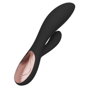 LELO Ina Thrust — Thrusting Vibrator, Waterproof, Black — Rabbit Vibrators — view 3