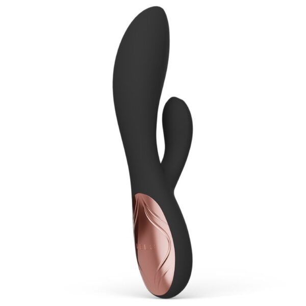 LELO Ina Thrust — Thrusting Vibrator, Waterproof, Black — Rabbit Vibrators — view 2
