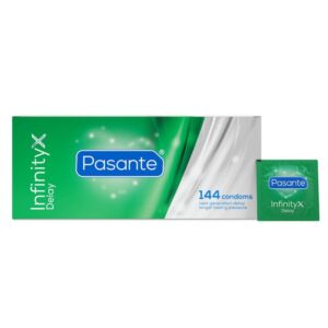 Pasante Infinity — Delay Condoms, 144 Pack — Bulk Condom Packs — view 2