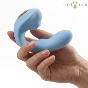 Intense Gina — Clit Sucker, Rechargeable, Blue — Air Pulse Vibrators — view 2
