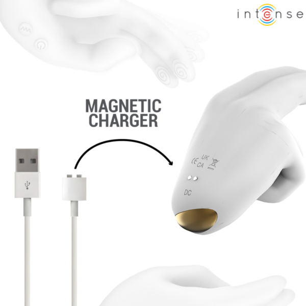 Intense Jimmy — Clitoral Vibrator, Heated, White — Clitoral Stimulators — view 8