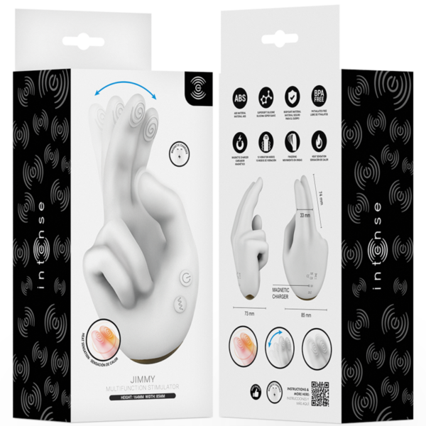 Intense Jimmy — Clitoral Vibrator, Heated, White — Clitoral Stimulators — view 7