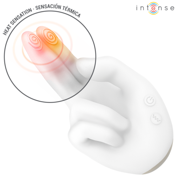 Intense Jimmy — Clitoral Vibrator, Heated, White — Clitoral Stimulators — view 6