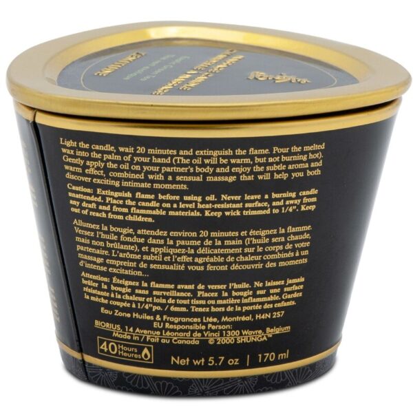 Shunga Mango Scent — Massage Candle, 170 ml — Massage Candles — view 4