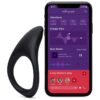 We-Vibe Verge 2 — Vibrating Cock Ring, App-Controlled, Black — App-Controlled Sex Toys
