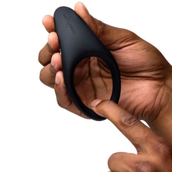 We-Vibe Verge 2 — Vibrating Cock Ring, App-Controlled, Black — App-Controlled Sex Toys — view 6