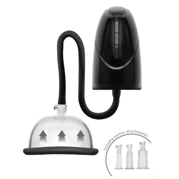 She.E.O Automatic Vaginal — Clitoral Pump, Black — Anal — view 4